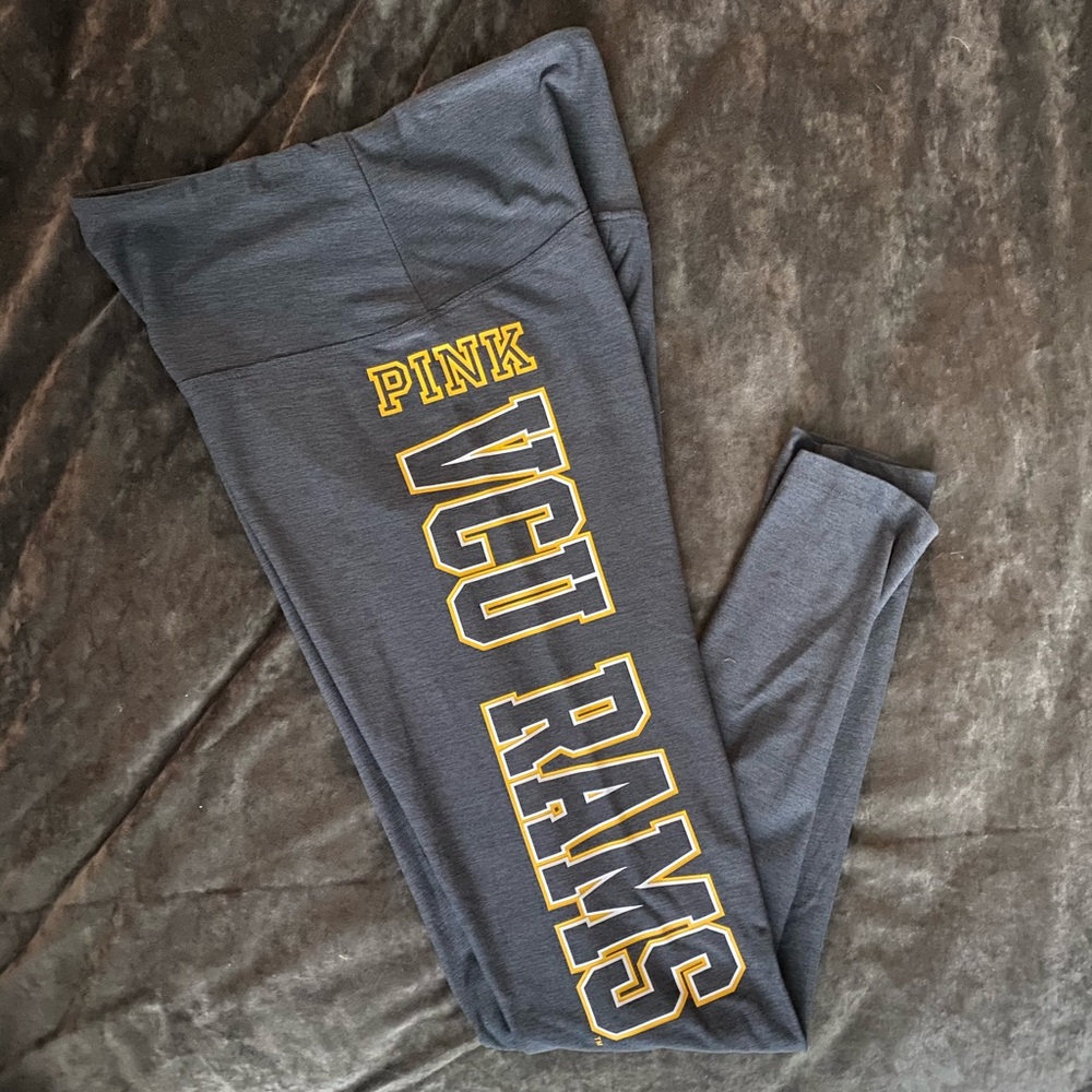 NWOT Victoria’s Secret PINK VCU Rams Leggings